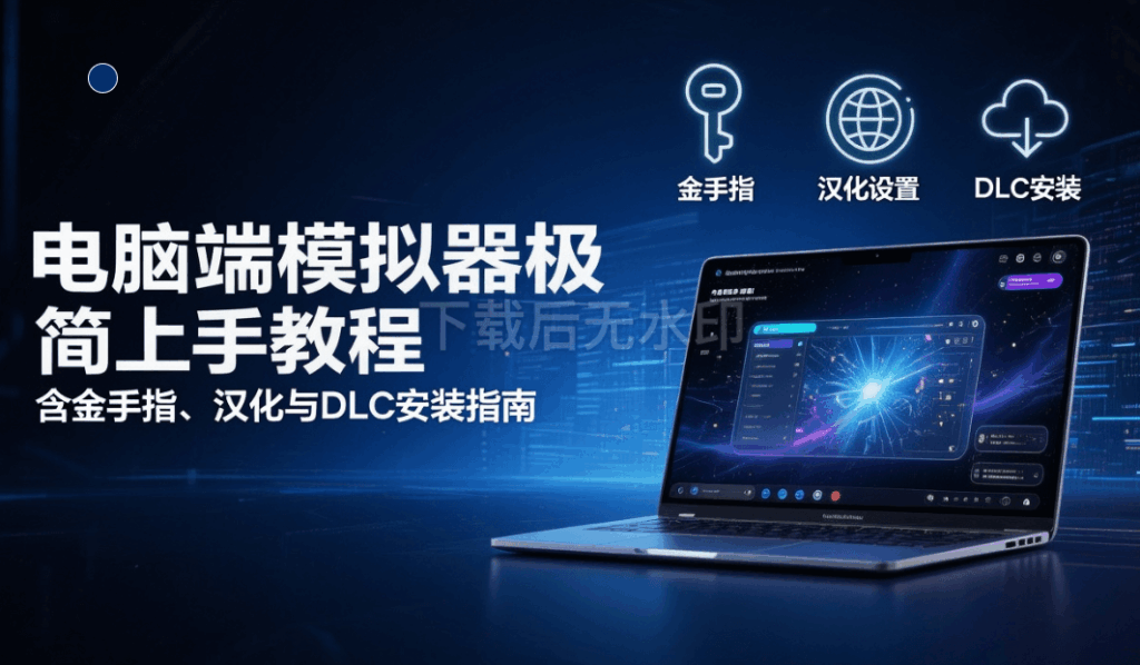 图片[1]- 电脑端模拟器极简上手教程 | 含金手指、汉化与DLC安装指南-资源大师网